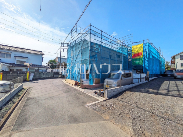 接道状況および現場風景 【武蔵村山市神明4丁目】 接道状況および現場風景 【武蔵村山市神明4丁目】