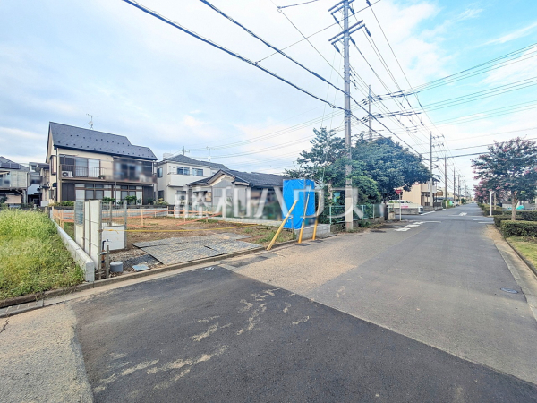 接道状況および現場風景 【日野市万願寺6丁目】 接道状況および現場風景 【日野市万願寺6丁目】