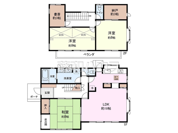 間取図 【日野市石田2丁目】古屋有
要リフォームですが、ご利用もいただけます。 間取図 【日野市石田2丁目】古屋有
要リフォームですが、ご利用もいただけます。