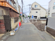 接道状況および現場風景 【杉並区天沼1丁目】 接道状況および現場風景 【杉並区天沼1丁目】