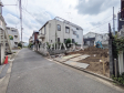 接道状況および現場風景 【練馬区上石神井1丁目】 接道状況および現場風景 【練馬区上石神井1丁目】