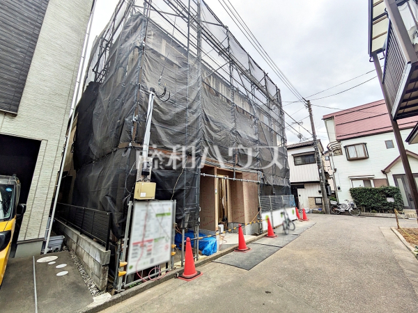 接道状況および現場風景 【富士見市上沢1丁目】 接道状況および現場風景 【富士見市上沢1丁目】