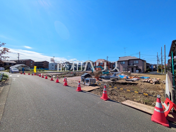 接道状況および現場風景 【府中市南町2丁目】 接道状況および現場風景 【府中市南町2丁目】