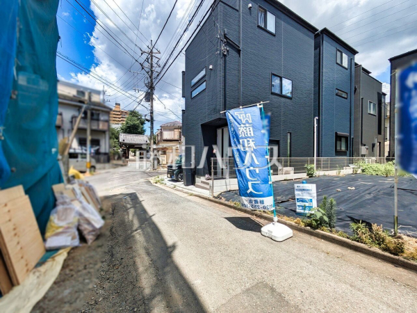 接道状況および現場風景 【和光市白子2丁目】 接道状況および現場風景 【和光市白子2丁目】