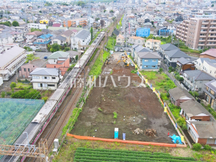 ≪航空写真≫ 建築会社を自由にセレクトできる土地分譲で理想の暮らしを叶えて下さい 【府中市白糸台4丁目】/撮影日2026/06/18