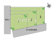 全体区画図 【八王子市弐分方町】 全体区画図 【八王子市弐分方町】