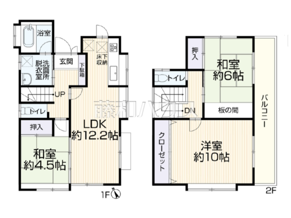 間取図 【富士見市東みずほ台4丁目】 間取図 【富士見市東みずほ台4丁目】