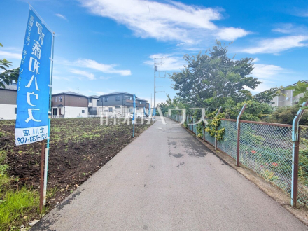 接道状況および現場風景 【武蔵村山市神明3丁目】/撮影日2026/09/15