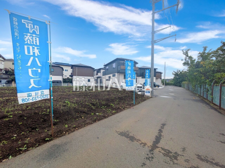 接道状況および現場風景 【武蔵村山市神明3丁目】/撮影日2026/09/15