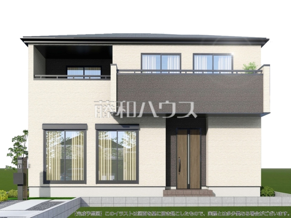 2号棟 完成予想図(外観) 【春日井市柏原町1丁目】 2号棟 完成予想図(外観) 【春日井市柏原町1丁目】