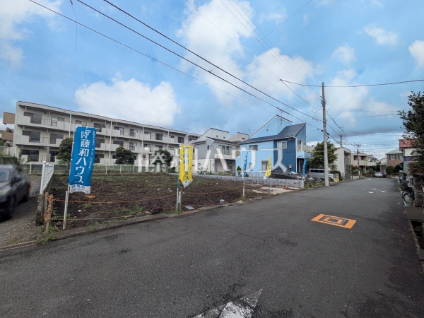 接道状況および現場風景 【日野市大坂上3丁目】 接道状況および現場風景 【日野市大坂上3丁目】