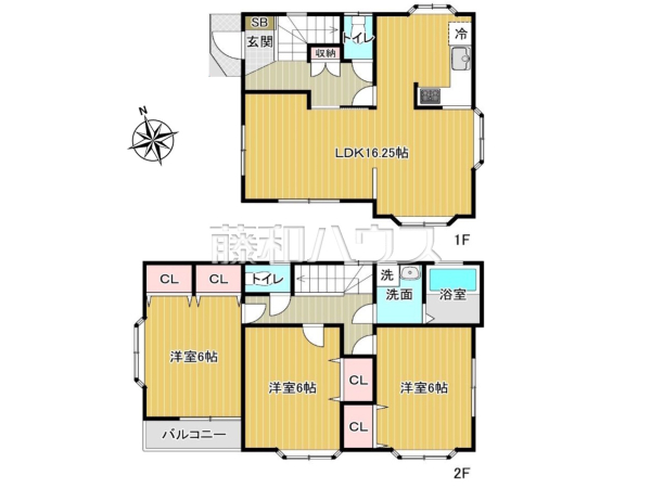 間取図 【八王子市横川町】 間取図 【八王子市横川町】