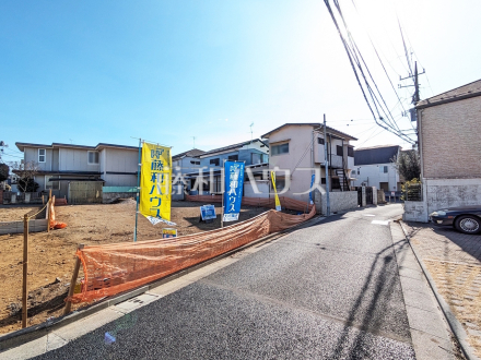 接道状況および現場風景 【練馬区富士見台2丁目】/撮影日2026/01/30