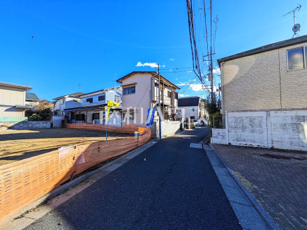 接道状況および現場風景 【練馬区富士見台2丁目】/撮影日2026/01/25
