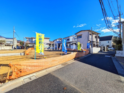 接道状況および現場風景 【練馬区富士見台2丁目】