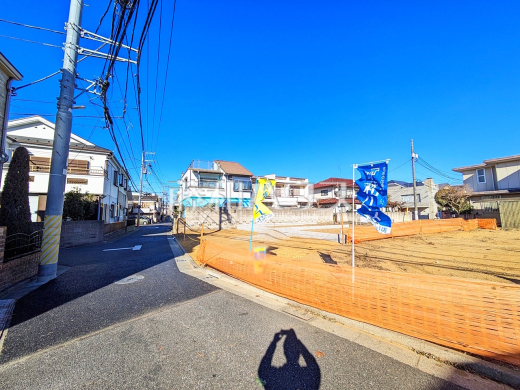 接道状況および現場風景 【練馬区富士見台2丁目】