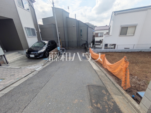 接道状況および現場風景 【練馬区富士見台4丁目】