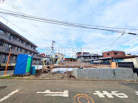 1号棟 接道状況および現場風景 【府中市小柳町2丁目】/撮影日2026/09/18