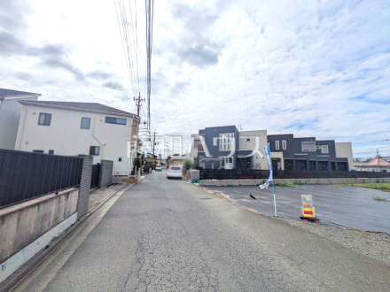 接道状況および現場風景 【朝霞市膝折町4丁目】/撮影日2026/09/18