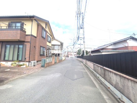 接道状況および現場風景 【朝霞市膝折町4丁目】/撮影日2026/09/18