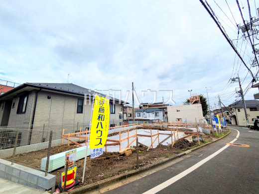 3号棟 接道状況および現場風景 【府中市小柳町2丁目】