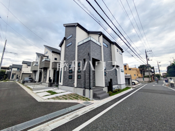 接道状況および現場風景 【世田谷区粕谷2丁目】 接道状況および現場風景 【世田谷区粕谷2丁目】