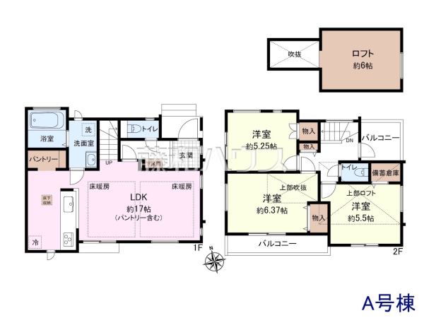間取図 【世田谷区粕谷2丁目】 間取図 【世田谷区粕谷2丁目】