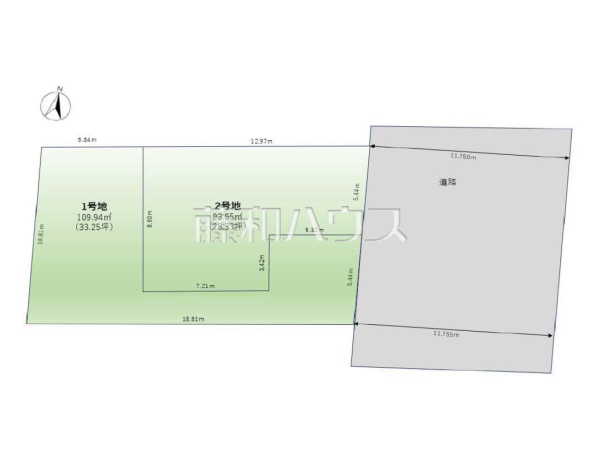 全体区画図 【福岡市西区拾六町5丁目】 全体区画図 【福岡市西区拾六町5丁目】