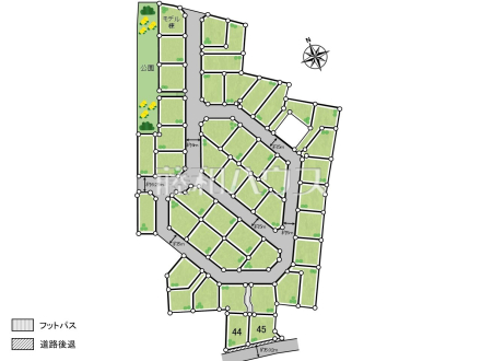 全体区画図 【東村山市恩多町5丁目】