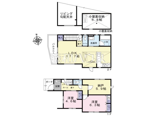 間取図 【西東京市保谷町4丁目】 間取図 【西東京市保谷町4丁目】
