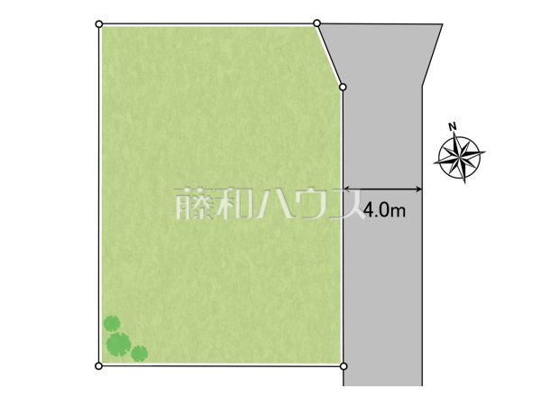 区画図 【所沢市中新井1丁目】 区画図 【所沢市中新井1丁目】