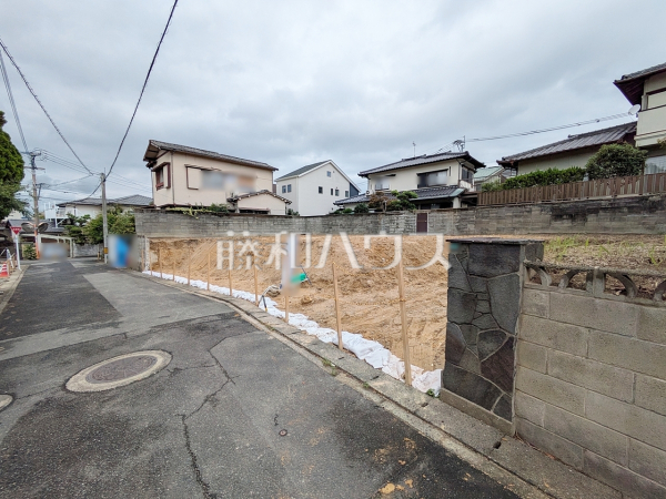 接道状況および現場風景 【福岡市早良区飯倉6丁目】 接道状況および現場風景 【福岡市早良区飯倉6丁目】
