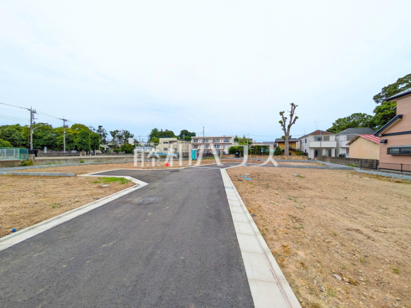 接道状況および現場風景 【昭島市宮沢町2丁目】 接道状況および現場風景 【昭島市宮沢町2丁目】