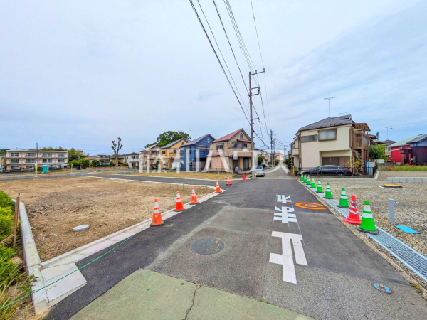 接道状況および現場風景 【昭島市宮沢町2丁目】 接道状況および現場風景 【昭島市宮沢町2丁目】