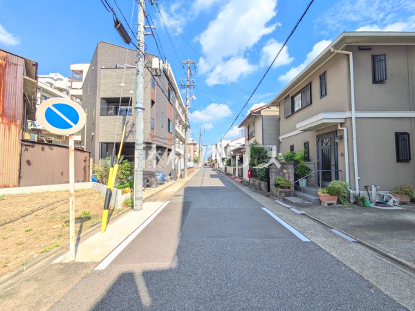 接道状況および現場風景 【名古屋市北区清水5丁目】 接道状況および現場風景 【名古屋市北区清水5丁目】
