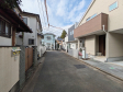 接道状況および現場風景 【練馬区上石神井3丁目】 接道状況および現場風景 【練馬区上石神井3丁目】