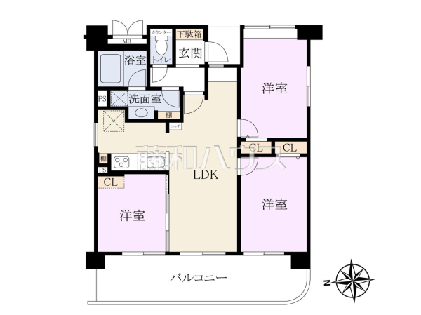 間取図 【モナーク豊田旭が丘】 間取図 【モナーク豊田旭が丘】