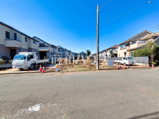 現場風景【東久留米市中央町4丁目】東久留米市中央町4丁目に全8区画の宅地が登場致します!