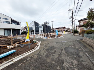 接道状況および現場風景