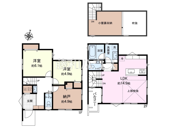 ≪間取図≫ 一戸建ての多いエリアのため、静かで落ち着いた雰囲気の街並みです。 【府中市小柳町2丁目】 ≪間取図≫ 一戸建ての多いエリアのため、静かで落ち着いた雰囲気の街並みです。 【府中市小柳町2丁目】