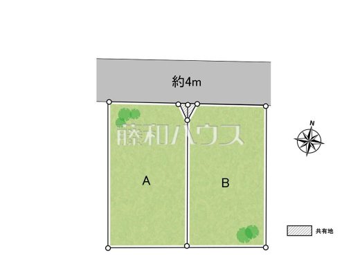 全体区画図 【東久留米市本町4丁目】 見学はしたいけど、なかなか時間が取れない・・・そんな方に出勤前や仕事終わりにマイホームを見学できるサポートをいたします。