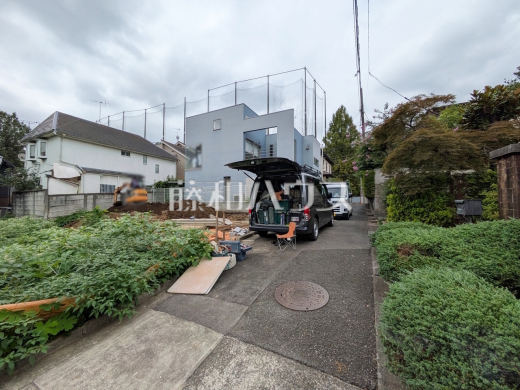 接道状況および現場風景 【練馬区関町北3丁目】
