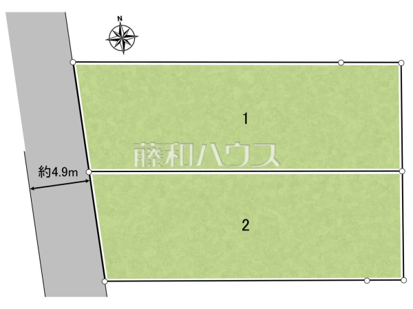 全体区画図 【多摩市桜ヶ丘3丁目】 全体区画図 【多摩市桜ヶ丘3丁目】