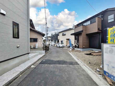 接道状況および現場風景 【八王子市長房町】/撮影日2026/10/19