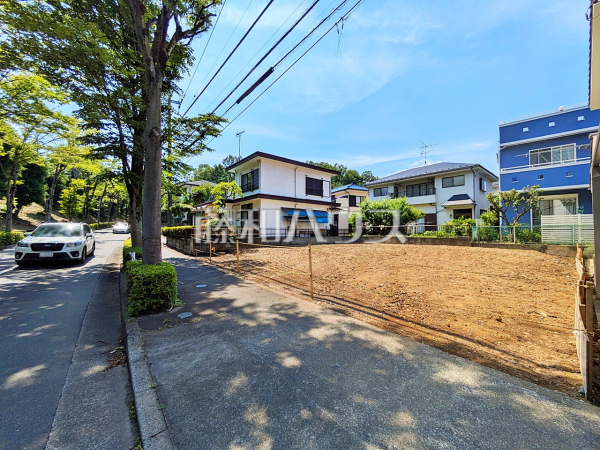 接道状況および現場風景 【多摩市落合2丁目】 接道状況および現場風景 【多摩市落合2丁目】