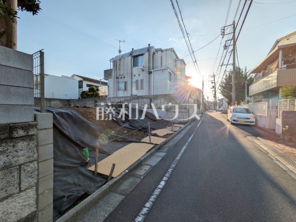 接道状況および現場風景 【練馬区富士見台3丁目】 接道状況および現場風景 【練馬区富士見台3丁目】
