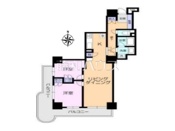 間取図 【コンセールタワー所沢】 間取図 【コンセールタワー所沢】