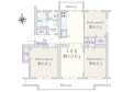 間取図 【多摩ニュータウン豊ヶ丘3-3-5号棟】 間取図 【多摩ニュータウン豊ヶ丘3-3-5号棟】
