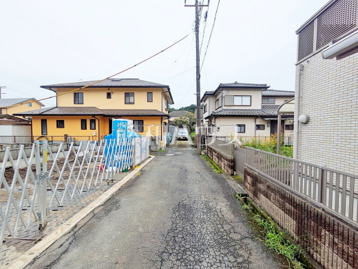 接道状況および現場風景 【八王子市片倉町】