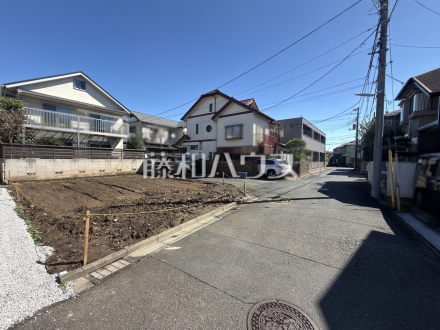 接道状況および現場風景 【調布市国領町5丁目】/撮影日2026/10/01